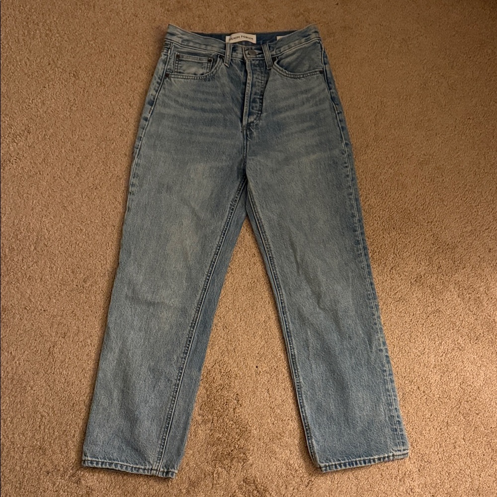 Aritzia Classic Blue Denim Jeans